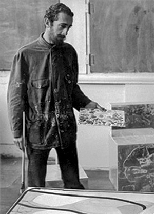 1966, atelier Oranjeboomstraat, Rotterdam
