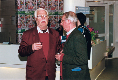 1998 | Opening tentoonstelling CBK, Rotterdam, Hein van Haaren en Chris Knol